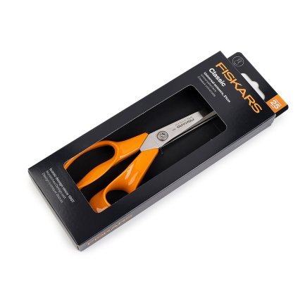 Krejčovské nůžky Fiskars délka 21 cm (Varianta oranžová, Balení 1 ks)