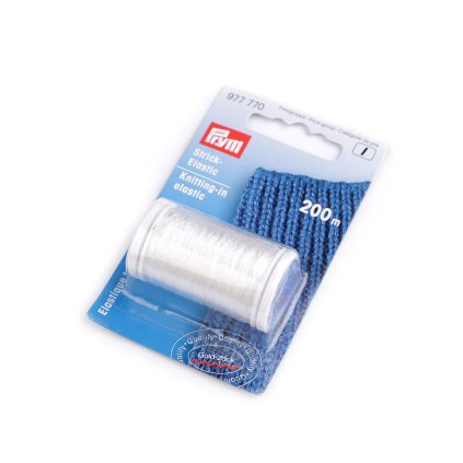Nitě elastické připlétací Prym (Varianta transparent, Balení 1 ks)