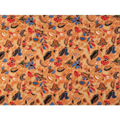 Bavlněná látka / plátno orientální (Varianta 1 béžová, Balení 1 m)