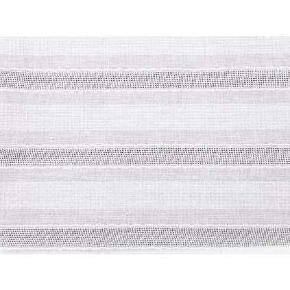 Bavlněná látka perforovaná - proužek (Varianta bílá, Balení 1 m)