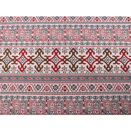 Bavlněná metráž / imitace lnu hrubší (Varianta režná, Balení 1 m)