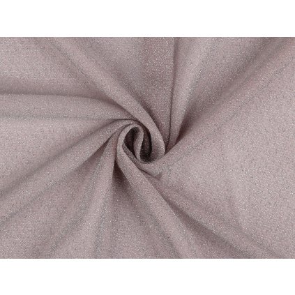 Úplet s lurexem (Varianta 2 (34) meruňková, Balení 1 m)