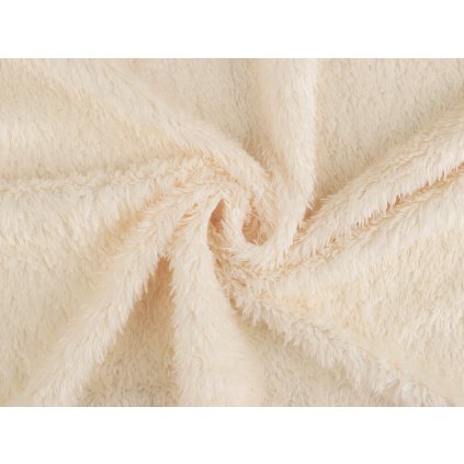 Mikroplyš beránek úplet (Varianta 1 béžová nejsv., Balení 1 m)