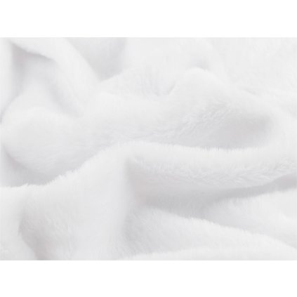 Kožešina rabbit (Varianta 1 bílá, Balení 1 m)