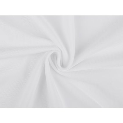 Velvet / samet strukturovaný jednobarevný (Varianta 1 bílá, Balení 1 m)