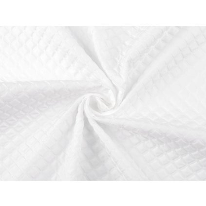 Šusťákovina zpevněná 3D kostičky (Varianta 1 (2) Off White, Balení 1 m)