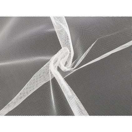 Tyl tuhý na krinolínu (Varianta Off White mat, Balení 1 m)