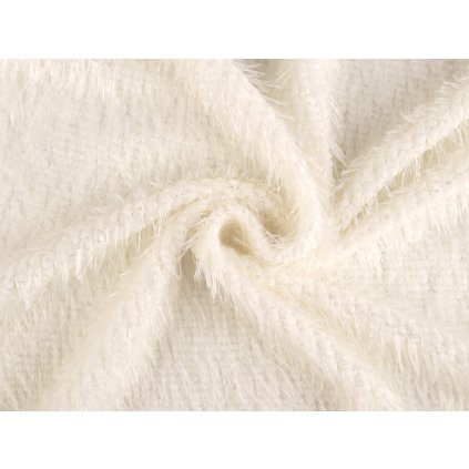 Pletenina s vlasem (Varianta 1 Off White, Balení 1 m)