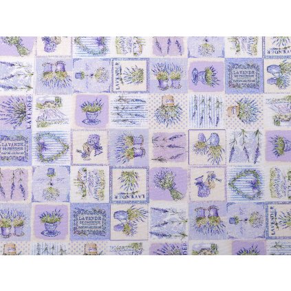 Dekorační látka Loneta levandule (Varianta (78) režná světlá, Balení 1 m)