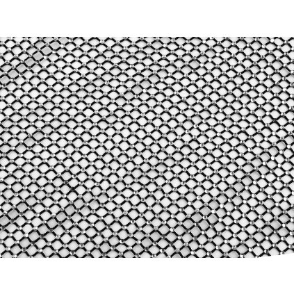 Pružná síťovina s broušenými kamínky metráž (Varianta 1 bílá crystal, Balení 1 m)