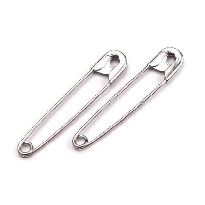 Spínací špendlíky délka 34 mm (Varianta nikl, Balení 1 svaz.)