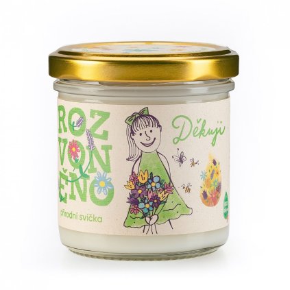 745110638094 rozvoneno dekuji svicka 130ml