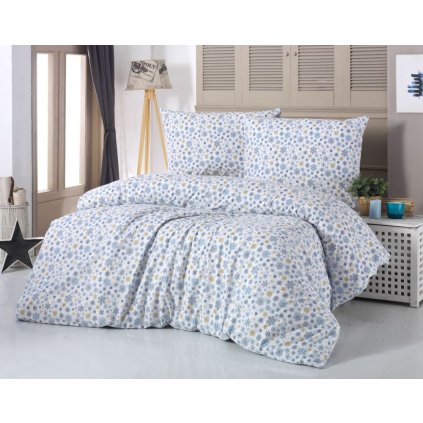 vanocni povleceni 140x200 70x90cm vlocky modrobezove 301579 0 wm0