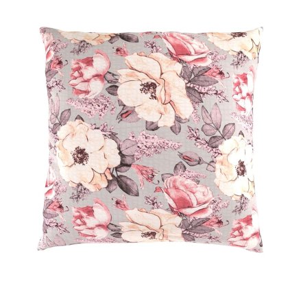 Povlak na polštář krep ESTER šedá (Rozměry povlaků na polštáře 50x70cm)