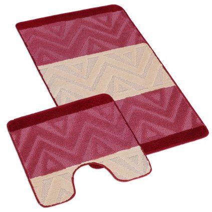 koupelnova a wc predlozka chevron burgundy 615332 1 wm0