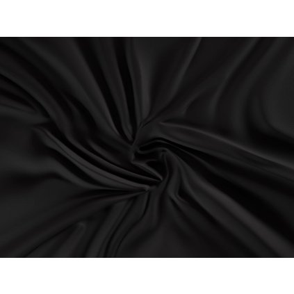 satenove prosteradlo luxury collection 200x200cm cerne 0 wm0