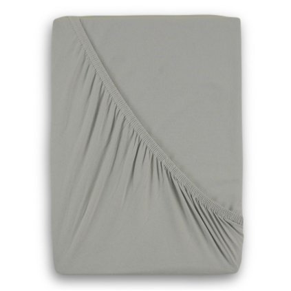 jersey prosteradlo s lycrou 140x200cm svetle sede 15333 1 wm0