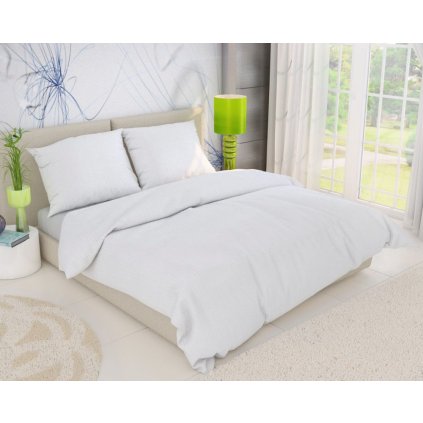 francouzske krepove povleceni 200x200 70x90cm bile 0 wm0