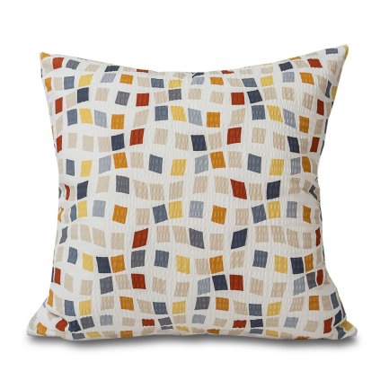 Povlak na polštář krep Mozaika (Rozměry povlaků na polštáře 70x90cm)