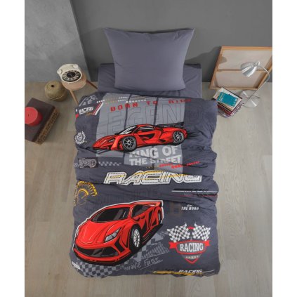lozni povleceni pro mlade 140x200 70x90cm racing team 45441 1 wm0
