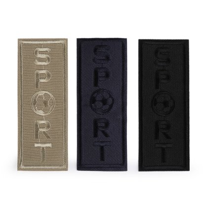 Nažehlovačka Sport (Varianta 1 béžová aloe, Balení 10 ks)