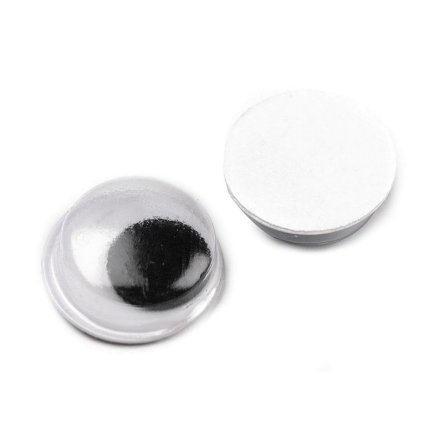 Samolepicí oči Ø12 mm (Varianta viz foto, Balení 20 ks)