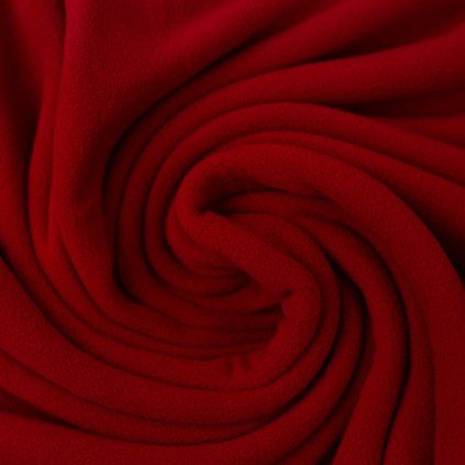 Fleece - burgundy 338