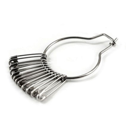 Spínací špendlíky délka 19 mm (Varianta nikl, Balení 1 svaz.)