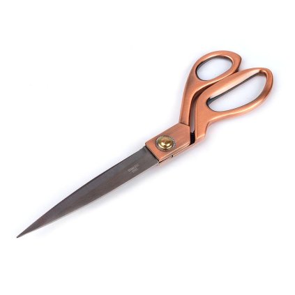 Krejčovské nůžky délka 26,5 cm (Varianta měděná, Balení 1 ks)