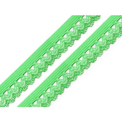 Ozdobná pruženka šíře 15 mm (Varianta 5 černá, Balení 25 m)