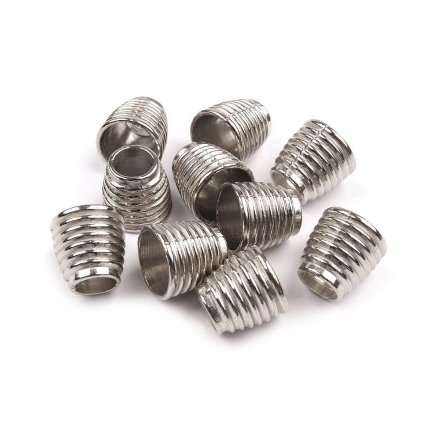 Kovová koncovka na šňůru Ø6,7 mm