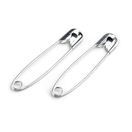 Spínací špendlíky délka 45 mm (Varianta nikl, Balení 5 svaz.)