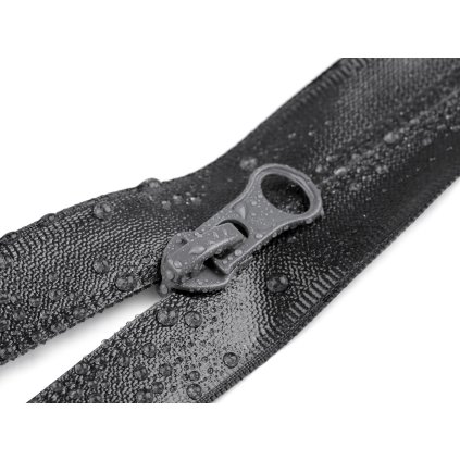 Voděodolný zip No 7 délka 75 cm spirálový (Varianta 332 černá, Balení 1 ks)