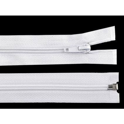 Spirálový zip No 5 délka 90 cm bundový (Varianta 101 bílá, Balení 1 ks)