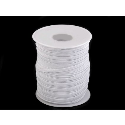 Pruženka plochá šíře 3 mm (Varianta 5 černá, Balení 50 m)