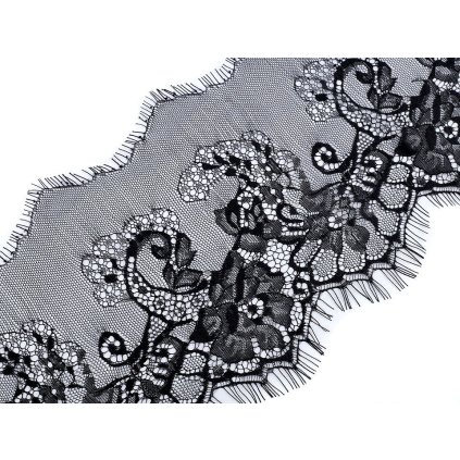 Francouzská krajka měkká prádlová šíře 17,5 cm