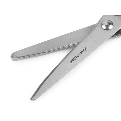 Entlovací krejčovské nůžky Fiskars délka 24 cm (Varianta 2 (24 cm) oranžová bílá, Balení 1 ks)