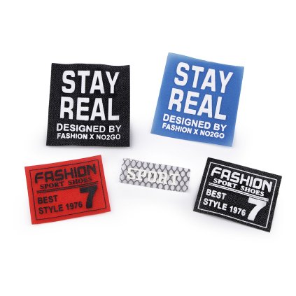 Nášivky / štítky mix (Varianta Pouze prodejny, Balení 10 ks)