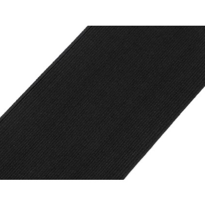 Pruženka tkaná šíře 80 mm (Varianta 1 černá, Balení 1 m)