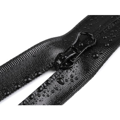 Voděodolný zip No 7 délka 90 cm spirálový (Varianta černá, Balení 1 ks)