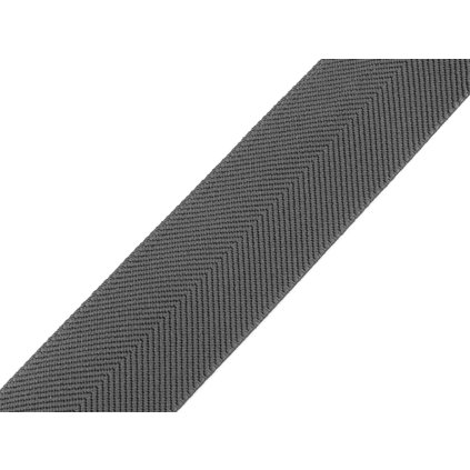 Pruženka s keprovým vzorem na opasky a šle šíře 40 mm