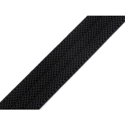 Šlová / opasková pruženka extra silná šíře 25 mm (Varianta černá, Balení 1 m)