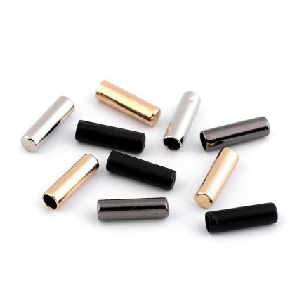 Kovová koncovka na šňůru Ø4 mm (Varianta 1 nikl, Balení 10 ks)