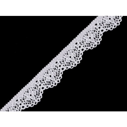 Elastická krajka šíře 16 mm (Varianta 2 černá, Balení 25 m)