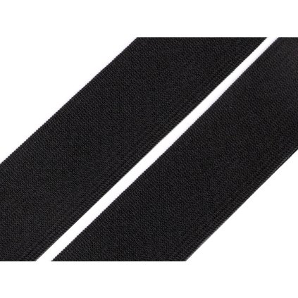 Pruženka tkaná šíře 30 mm (Varianta 2 černá, Balení 1 m)