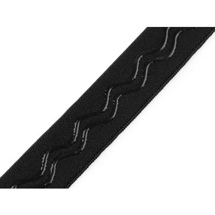 Pruženka šíře 25 mm se silikonem (Varianta 1 bílá, Balení 1 m)