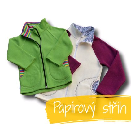 Střihová šablona -Mikina s raglánovým rukávem