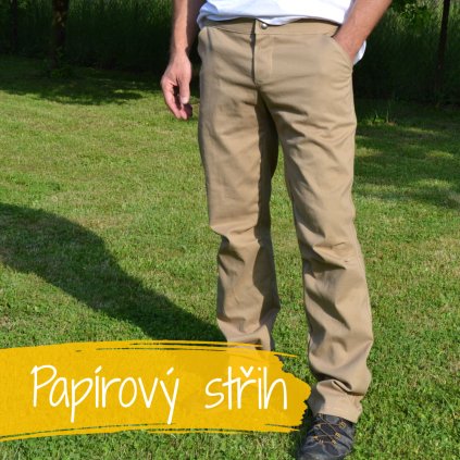 Střihová šablona -Pánské sportovní kalhoty