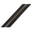 Zip kostěný No 5 designový metráž (Varianta 1 černá zlatá, Balení 1 m)