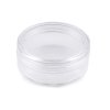 Plastová dóza 5x2 cm šroubovací (Varianta transparent, Balení 6 ks)
